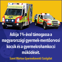 Adója 1%-ával támogassa a magyarországi gyermek-mentőorvosi kocsik és a gyermekrohamkocsi működését. Szent Márton Gyermekmentő Szolgálat